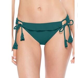 Becca by Rebecca Virtue Socialite Loop
Tie Side Hipster Bikini Bottom L Fern